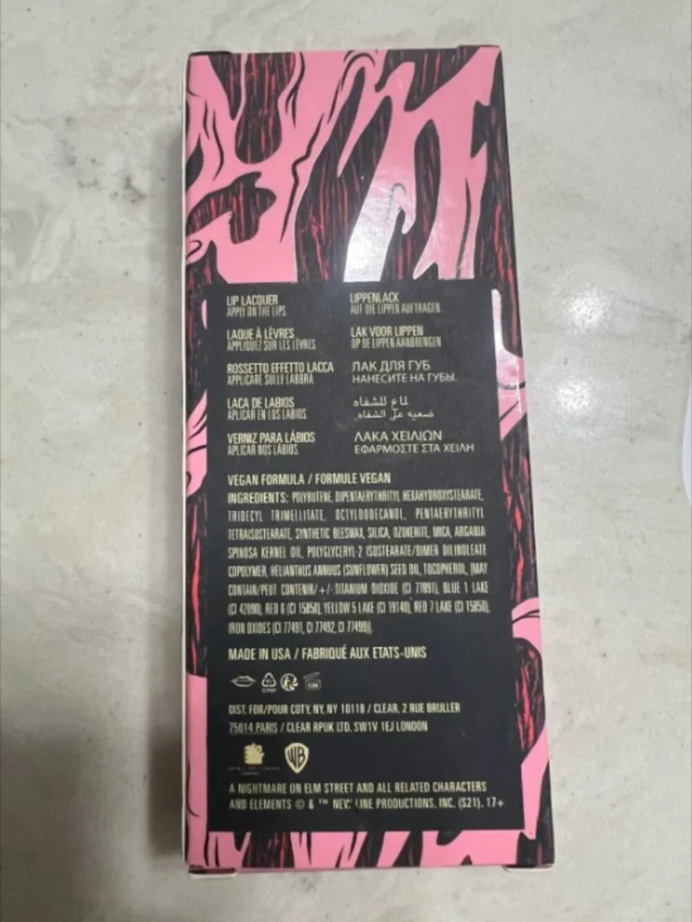 Kylie Cosmetics Limited Edition - A Nightmare on Elm Street